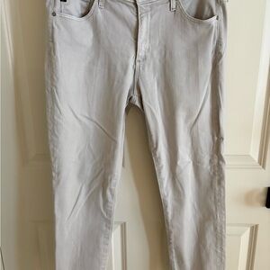 AG Light Gray Jeans size 31R